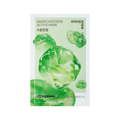 Innisfree Madecassoside Active Mask - Calming & Barrier Repair Care