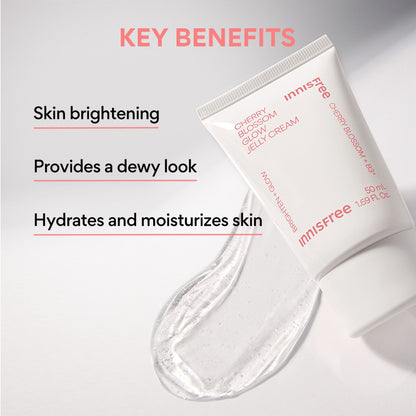 Innisfree Jeju Cherry Blossom Jelly Cream - Brightening & Dewy Care