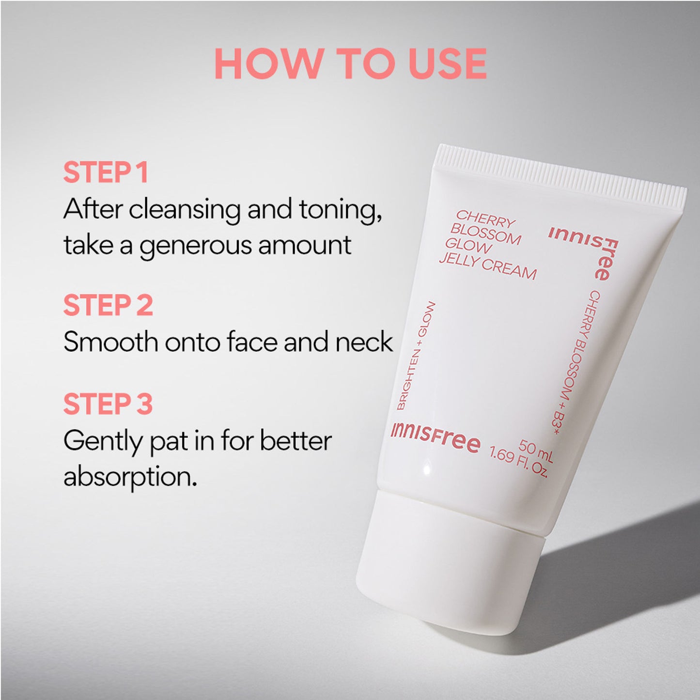 Innisfree Jeju Cherry Blossom Jelly Cream - Brightening & Dewy Care