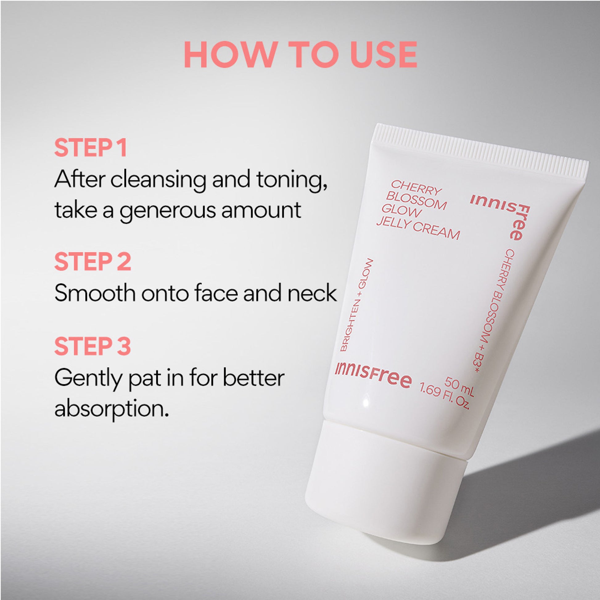 Innisfree Jeju Cherry Blossom Jelly Cream - Brightening & Dewy Care