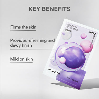Innisfree Idebenone Active Mask - Skin Firming Care