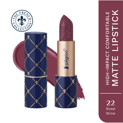 Pilgrim The French Collection Bullet Lipstick - 22 Rose Wine