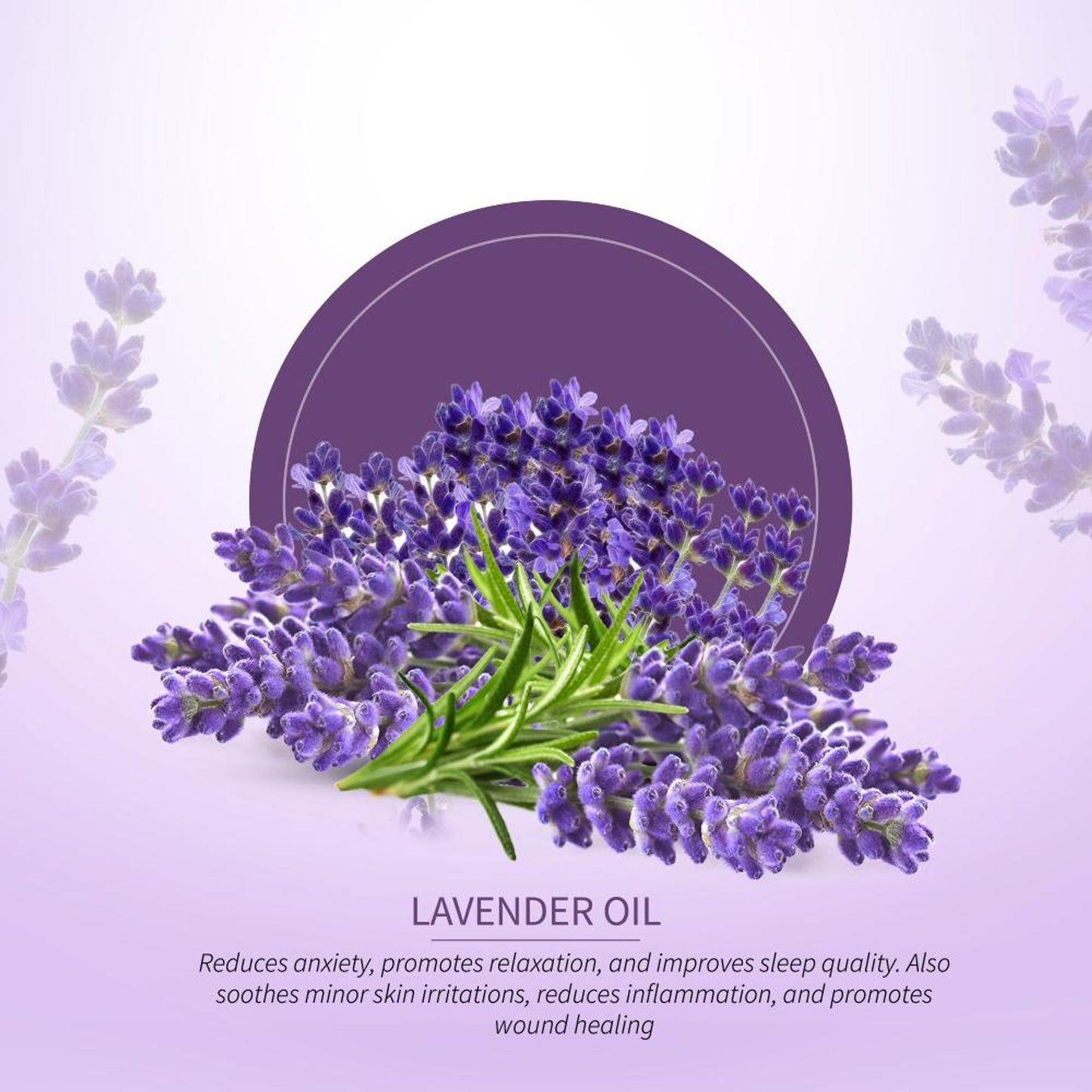 Lavender Essential Oil for Aromatherapy to Soothe Mind & Enhance Skin & Hair Health