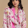 Dhiyona IE Women Floral Printed Regular Thread Work Pure Cotton Kurta with Trousers & With Dupatta