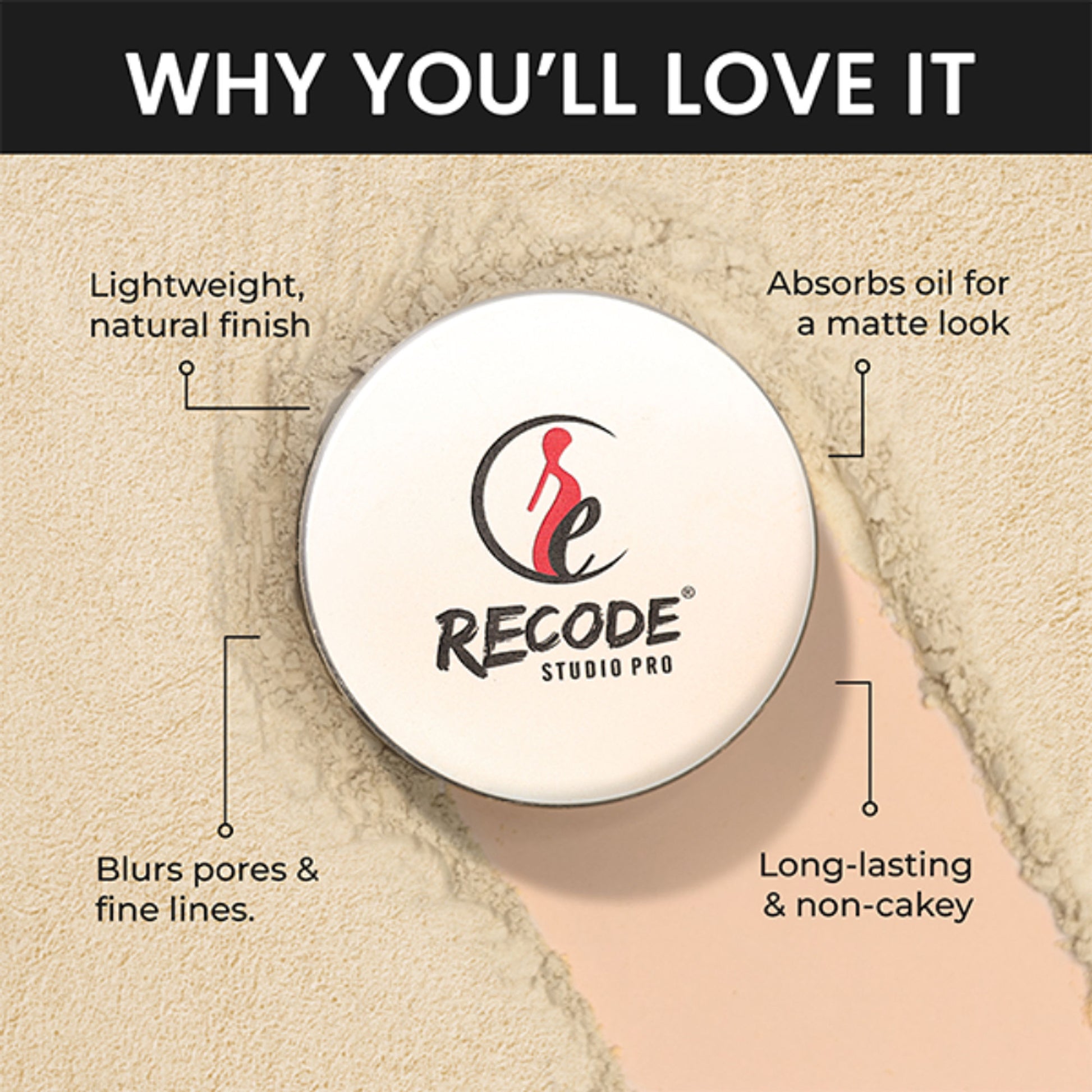Recode Ace Of Base Translucent Set & Forget Matte Setting Powder - 01