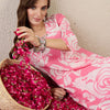 Dhiyona IE Women Floral Printed Regular Pure Cotton Kurta with Trousers