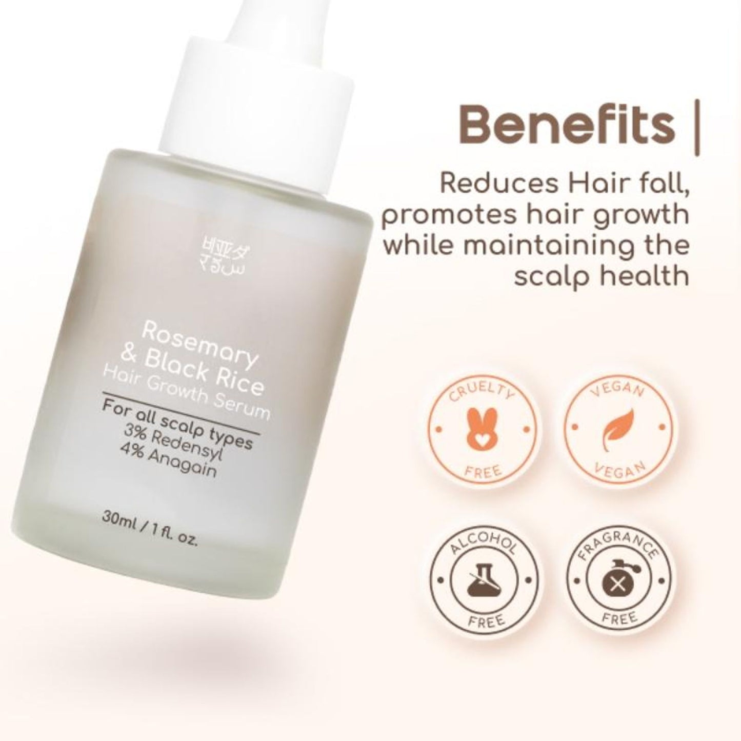 Beyond Rosemary & Black Rice Hair Growth Serum