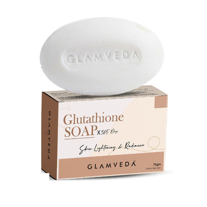 Glamveda Glutathione Skin Lightening & Radiance Soap