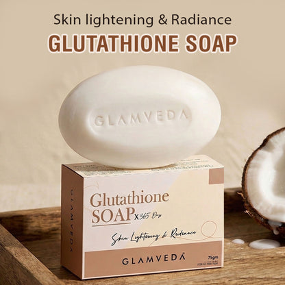 Glamveda Glutathione Skin Lightening & Radiance Soap