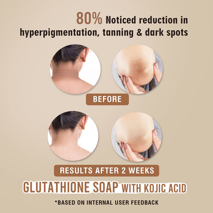 Glamveda Glutathione Skin Lightening & Radiance Soap