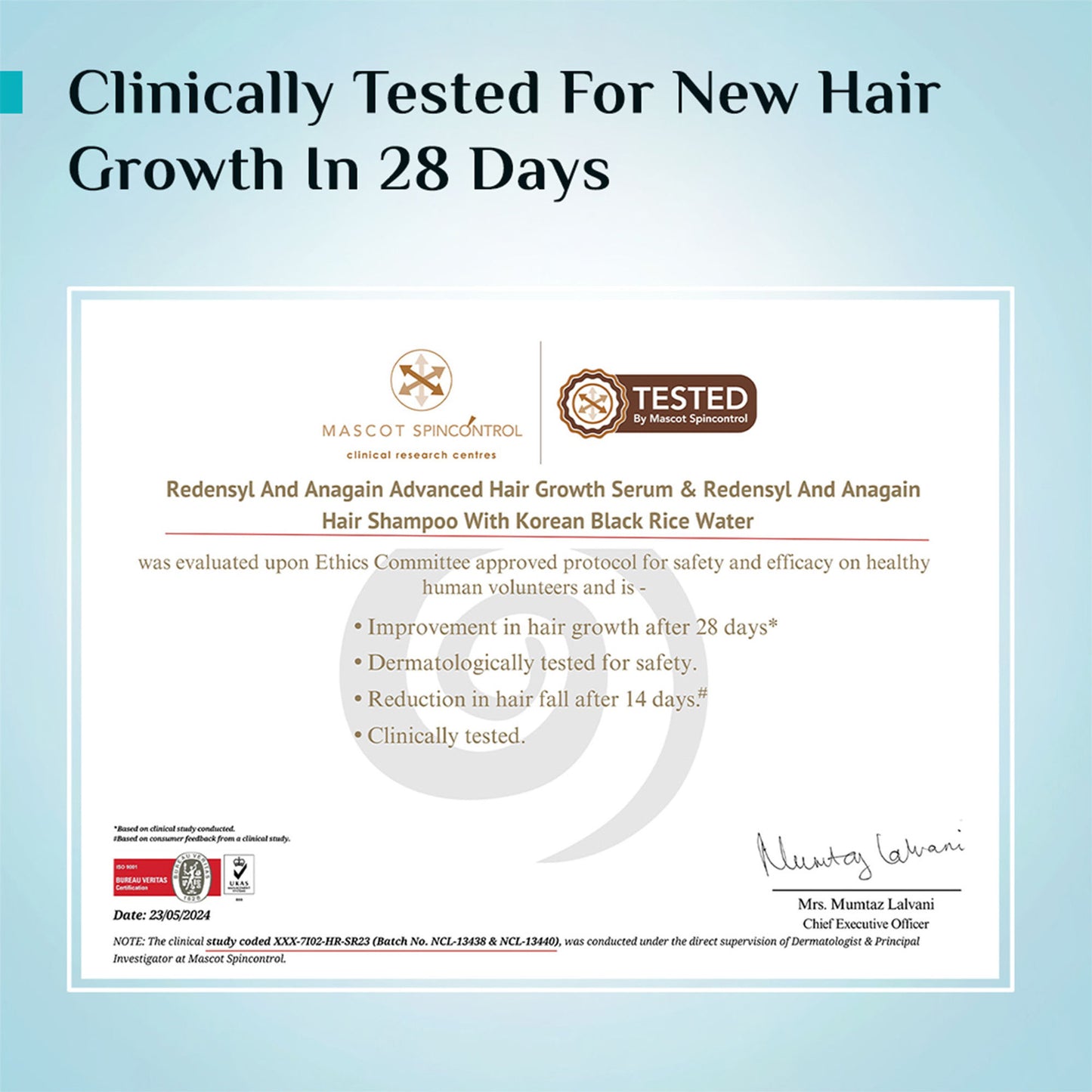Pilgrim 3% Redensyl 4% Anagain Rosemary Korean Black Rice Advance Hair Growth Serum For Men & Women
