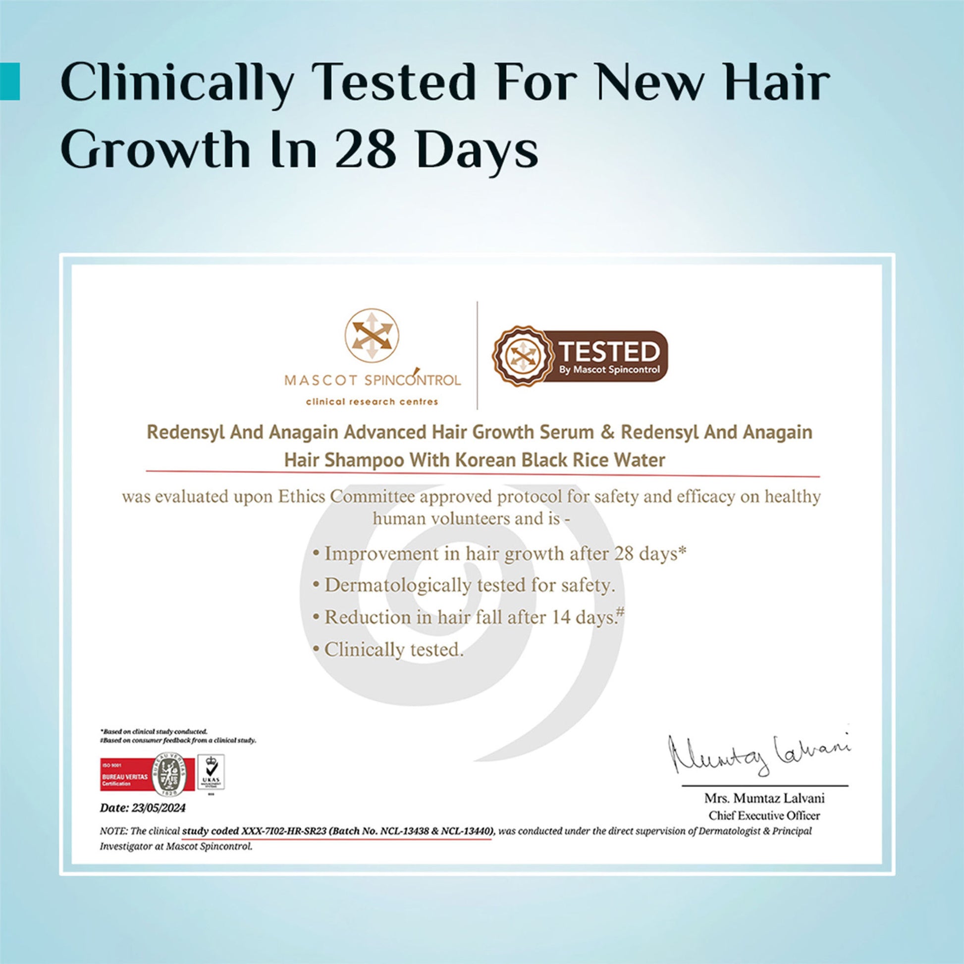 Pilgrim 3% Redensyl 4% Anagain Rosemary Korean Black Rice Advance Hair Growth Serum For Men & Women