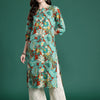 Dhiyona IE Floral Printed Pure Cotton Kurta