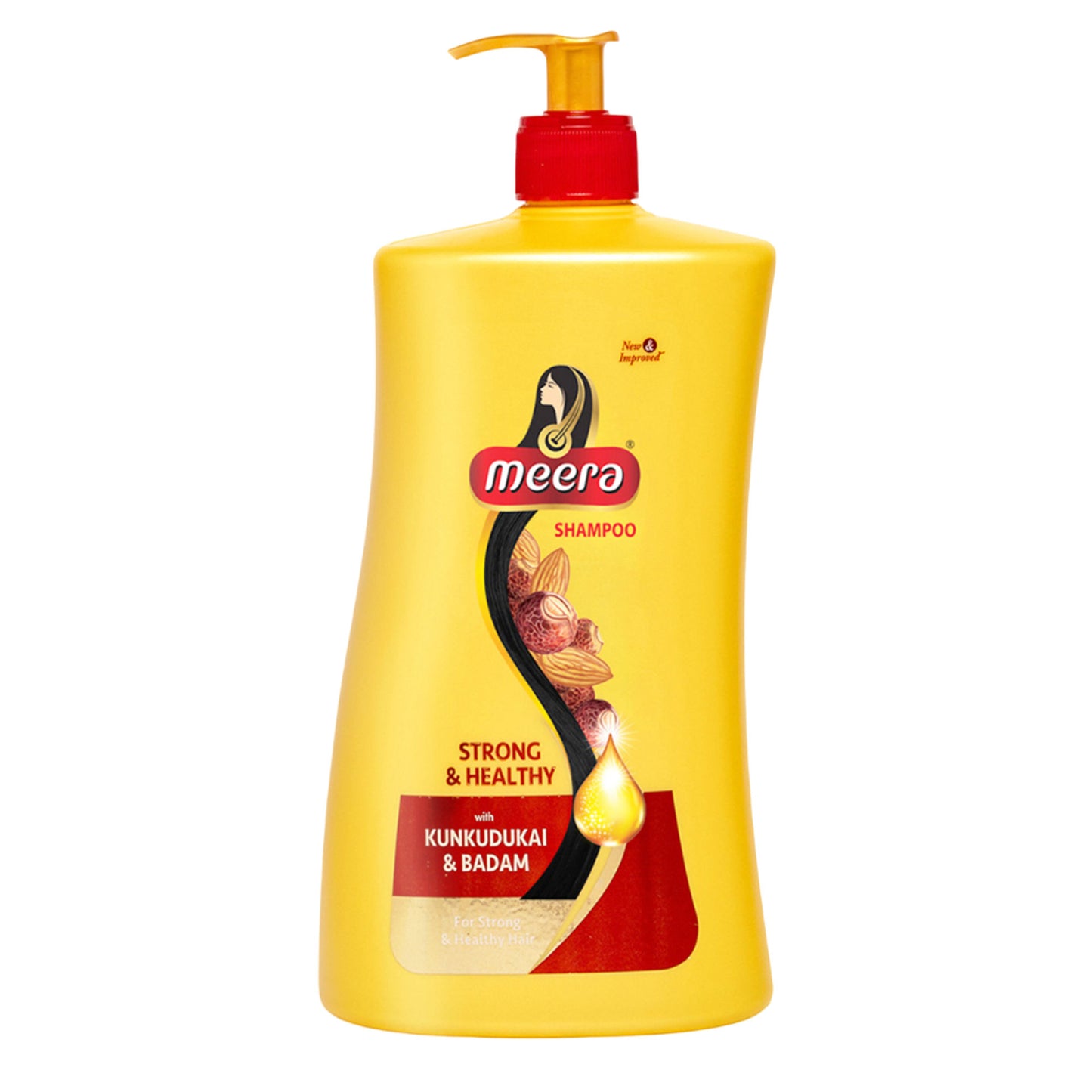 Meera Hairfall Care Shampoo, With Goodness Of Badam and Shikakai