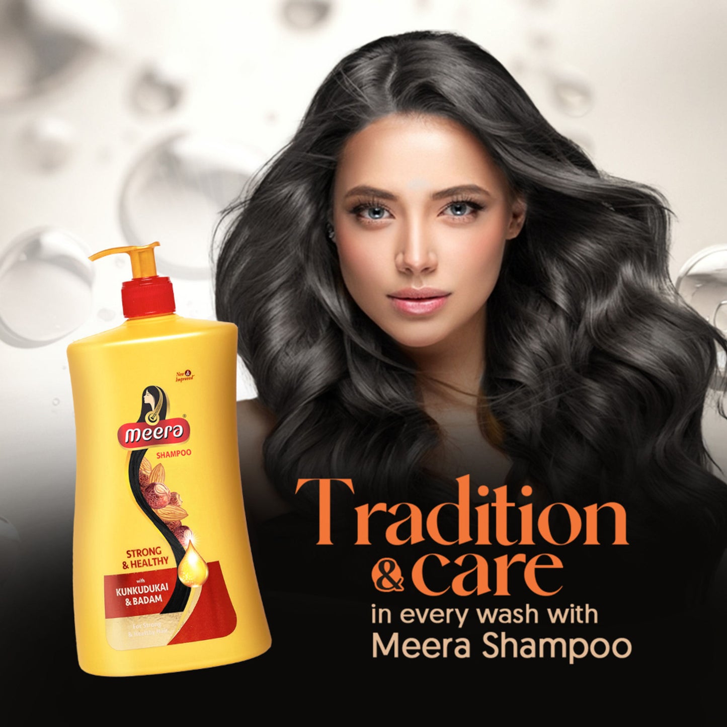 Meera Hairfall Care Shampoo, With Goodness Of Badam and Shikakai