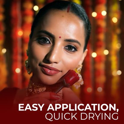 Shryoan Rose Liquid Sindoor - Long Lasting, Smudge Proof & Waterproof - Maroon