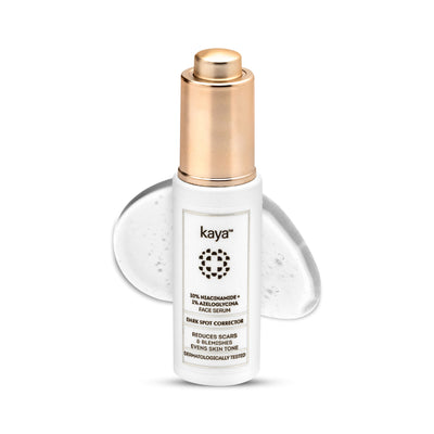 Kaya 10% Niacinamide + 1% Azeloglycina Face Serum, Dark Spot Corrector, Fights Acne, All Skin Type