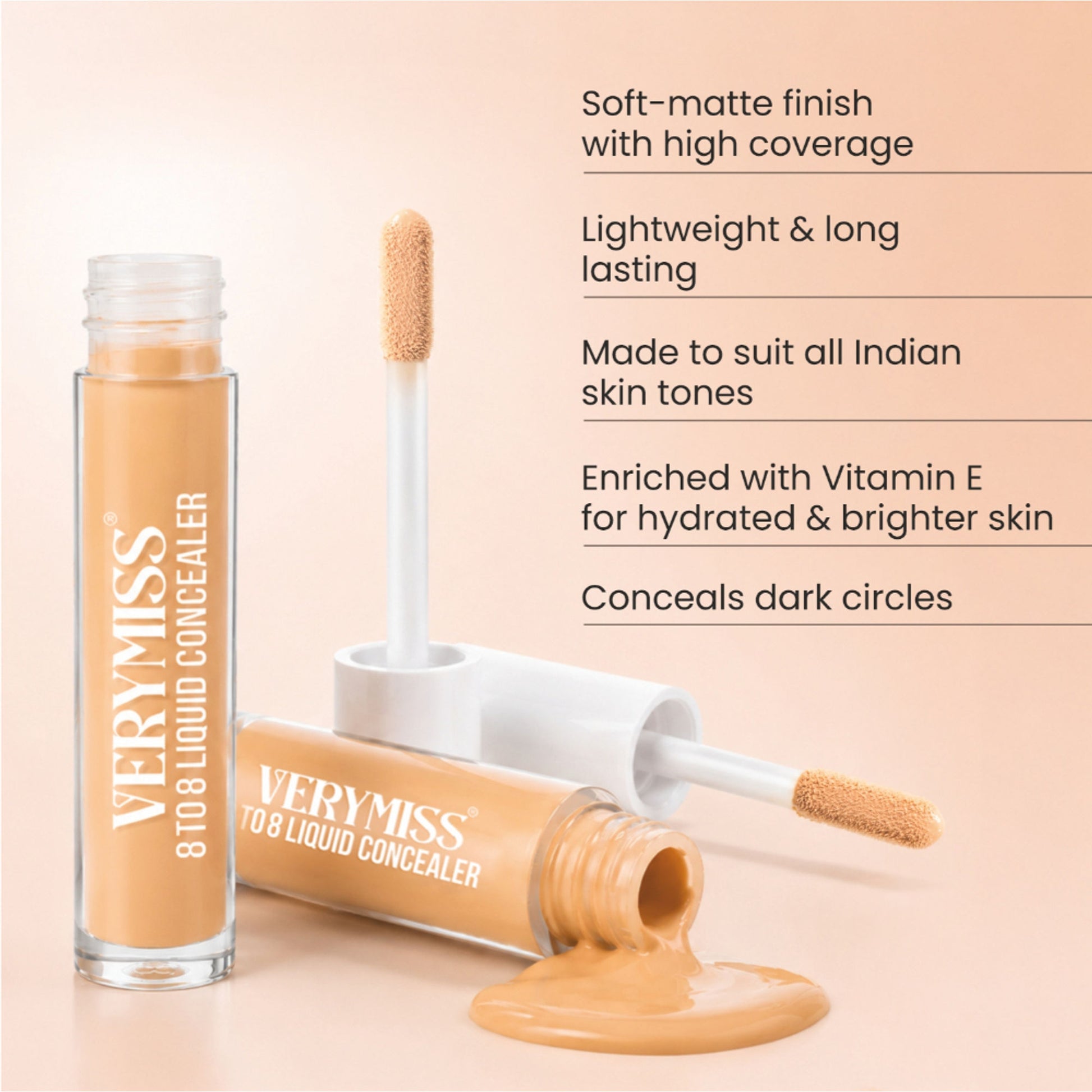 VERYMISS Liquid Concealer - 01 Sand