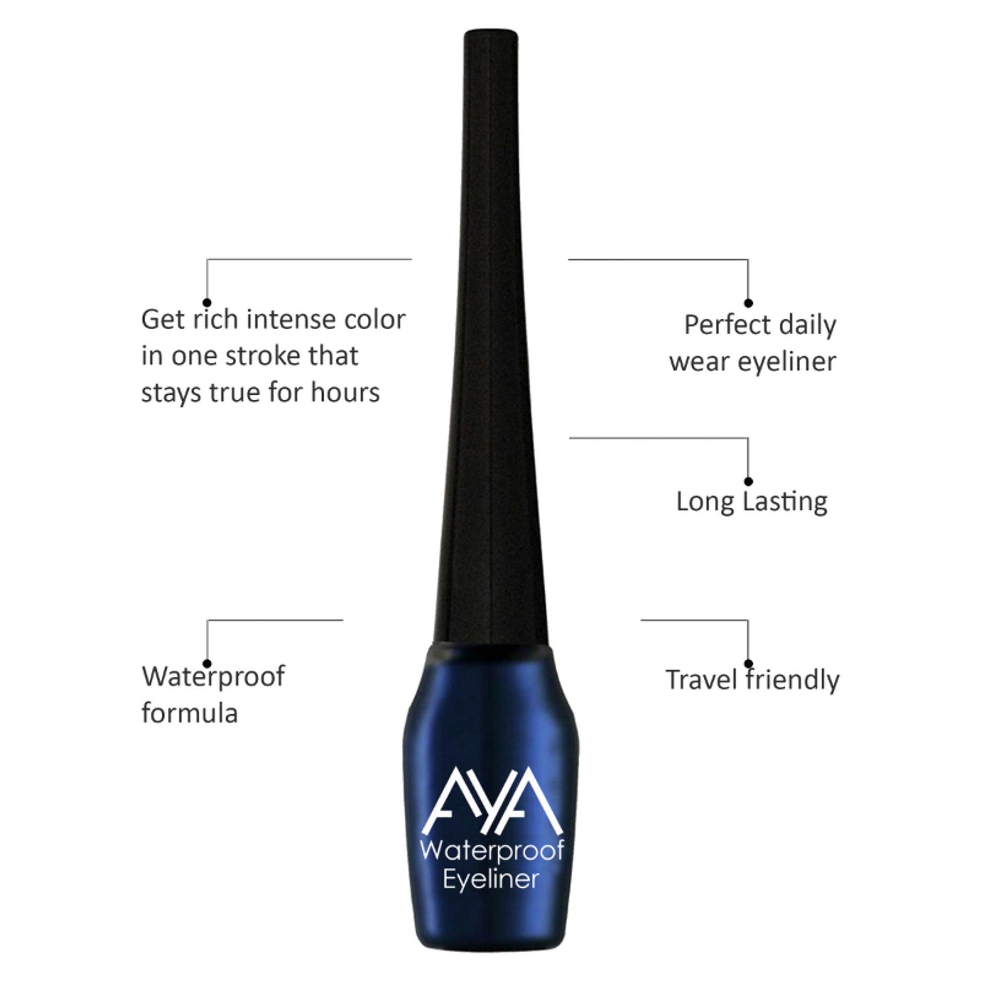 AYA Waterproof Eyeliner - Blue