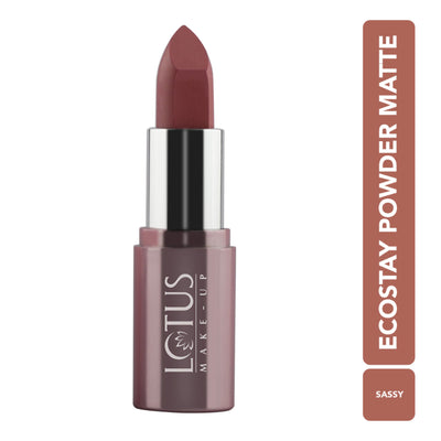 Lotus Make Up Ecostay Powder Matte Lipstick - PM05-Sassy