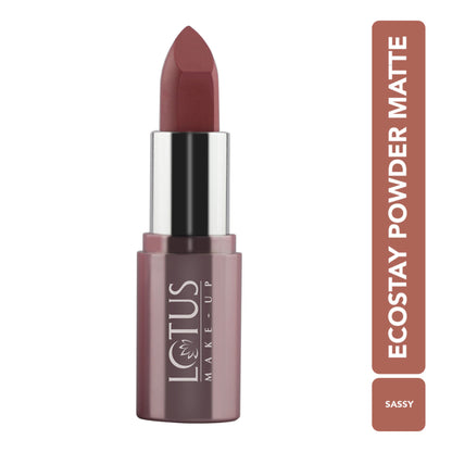 Lotus Make Up Ecostay Powder Matte Lipstick - PM05-Sassy