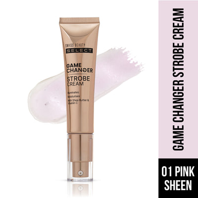 Swiss Beauty Select Game Changer Strobe Cream - 1 Pink Sheen