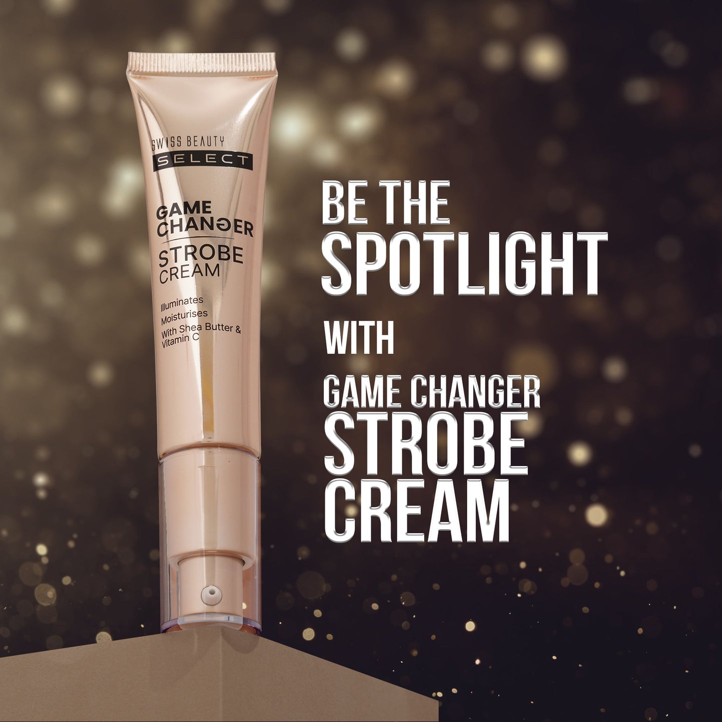 Swiss Beauty Select Game Changer Strobe Cream - 1 Pink Sheen