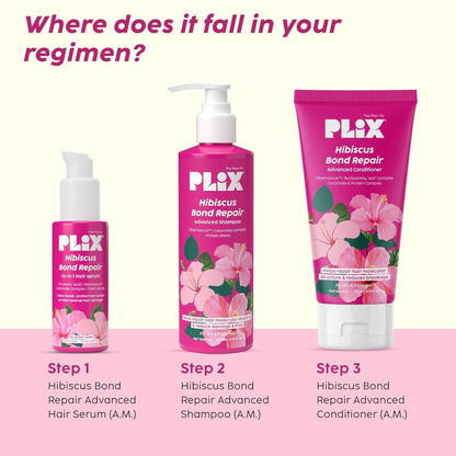 Plix Hibiscus Bond Repair 10-In-1 Hair Serum