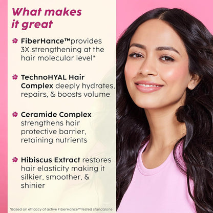 Plix Hibiscus Bond Repair Conditioner For Damaged, Frizzy Hair