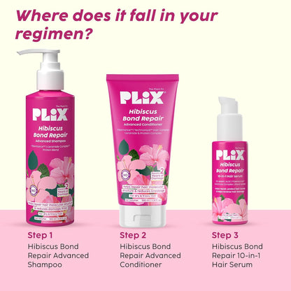 Plix The Plant Fix Hibiscus Bond Repair Advanced Shampoo