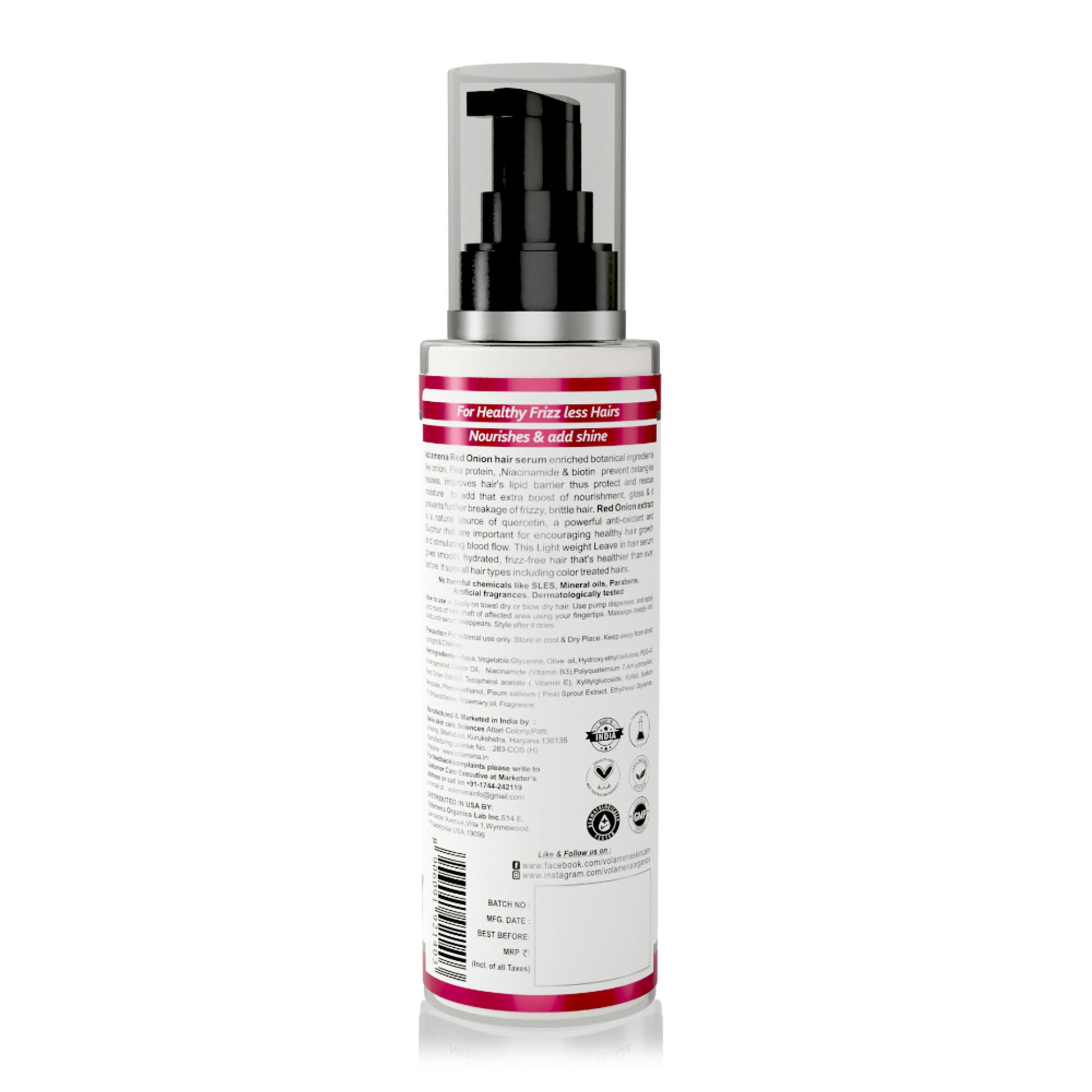 Volamena Proactive Red Onion Hair Serum