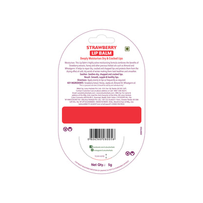 Lotus Herbals Strawberry Lip Balm
