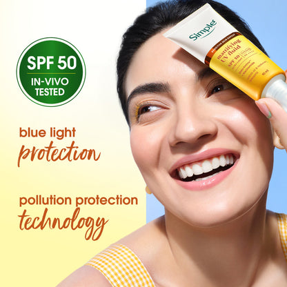 Simple Mattifying UV Fluid SPF 50 PA++++ with Niacinamide Sunscreen For Oily & Sensitive Skin