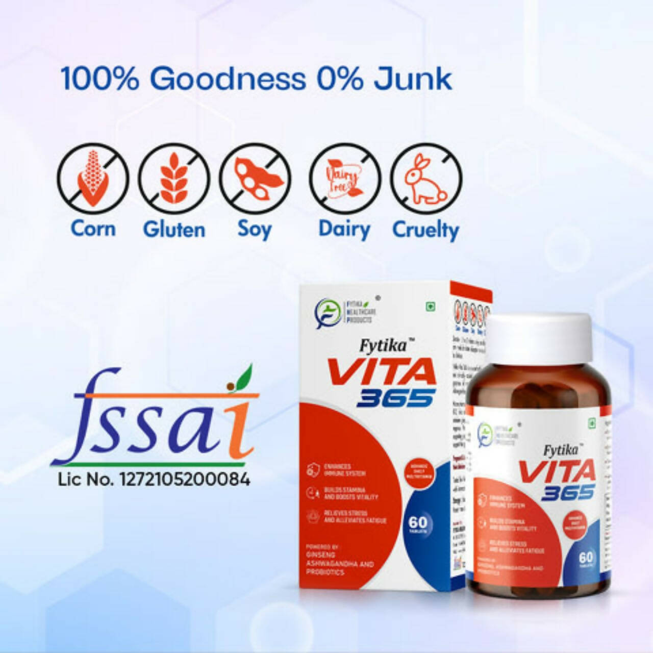 Fytika Vita 365 Tablets - Indyancart