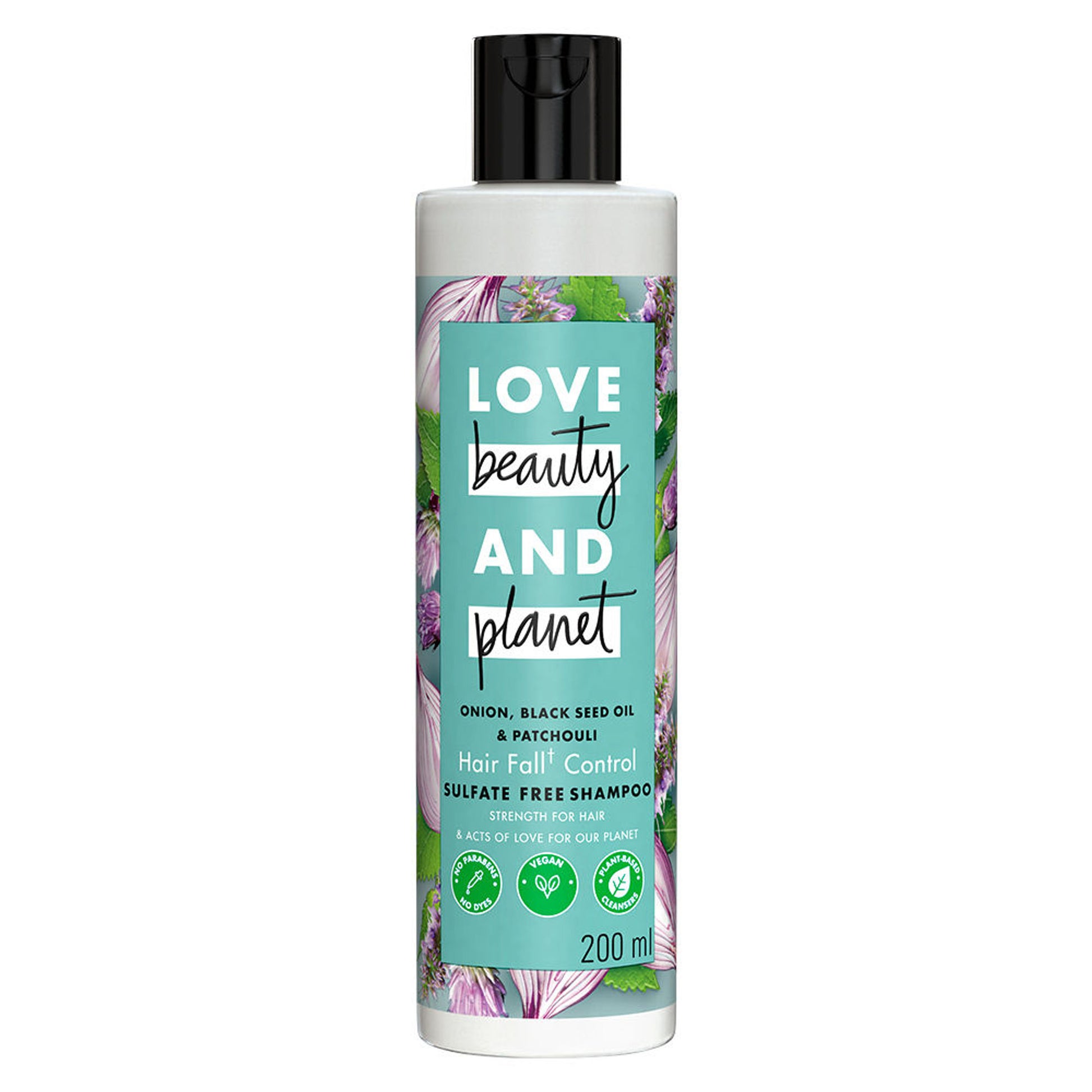 Love Beauty & Planet Onion, Black Seed & Patchouli Hair Fall Control Sulphate Free Shampoo