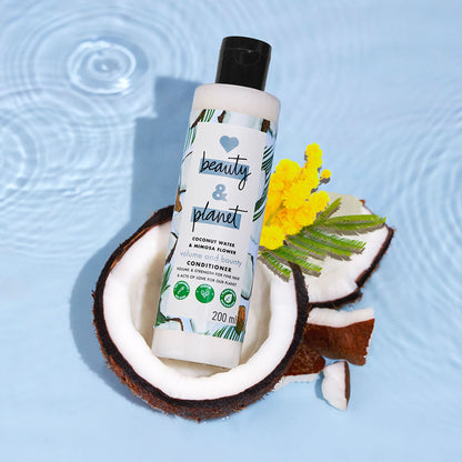 Love Beauty & Planet Coconut Water & Mimosa Flower Conditioner For Volume & Bounce
