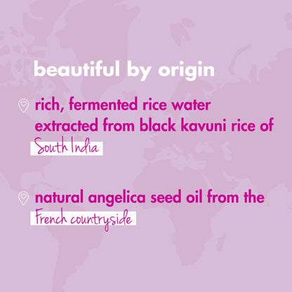 Love Beauty & Planet Rice Water & Angelica Seed Oil Shampoo For Frizz Free Curly & Wavy Hair