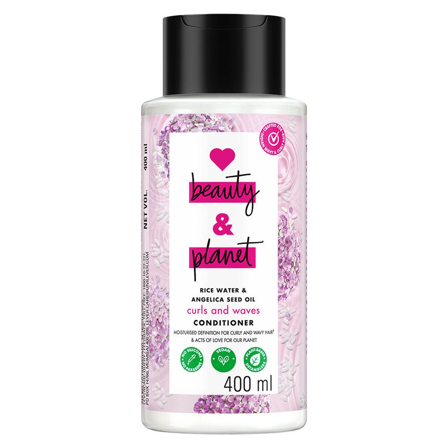 Love Beauty & Planet Rice Water & Angelica Seed Oil Conditioner For Curly And Wavy Hair