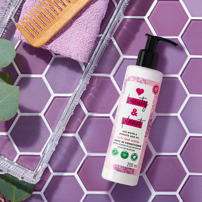 Love Beauty & Planet Rice Water & Angelica Seed Oil Leave-In Conditioner For Curly Hair