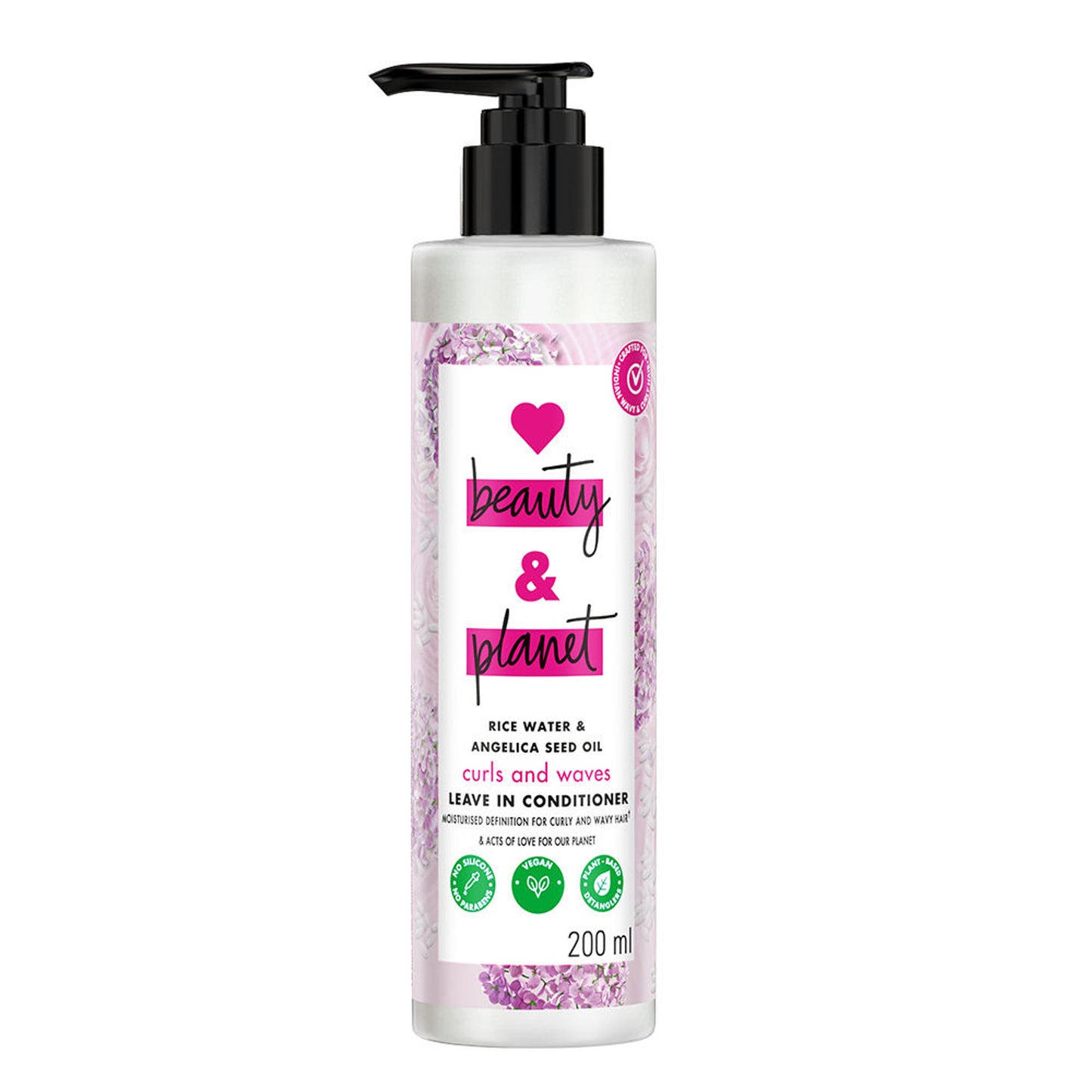 Love Beauty & Planet Rice Water & Angelica Seed Oil Leave-In Conditioner For Curly Hair