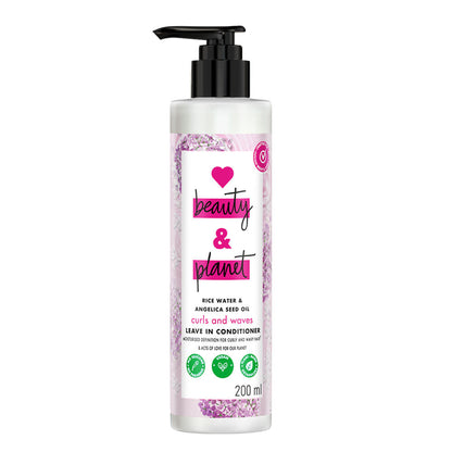 Love Beauty & Planet Rice Water & Angelica Seed Oil Leave-In Conditioner For Curly Hair