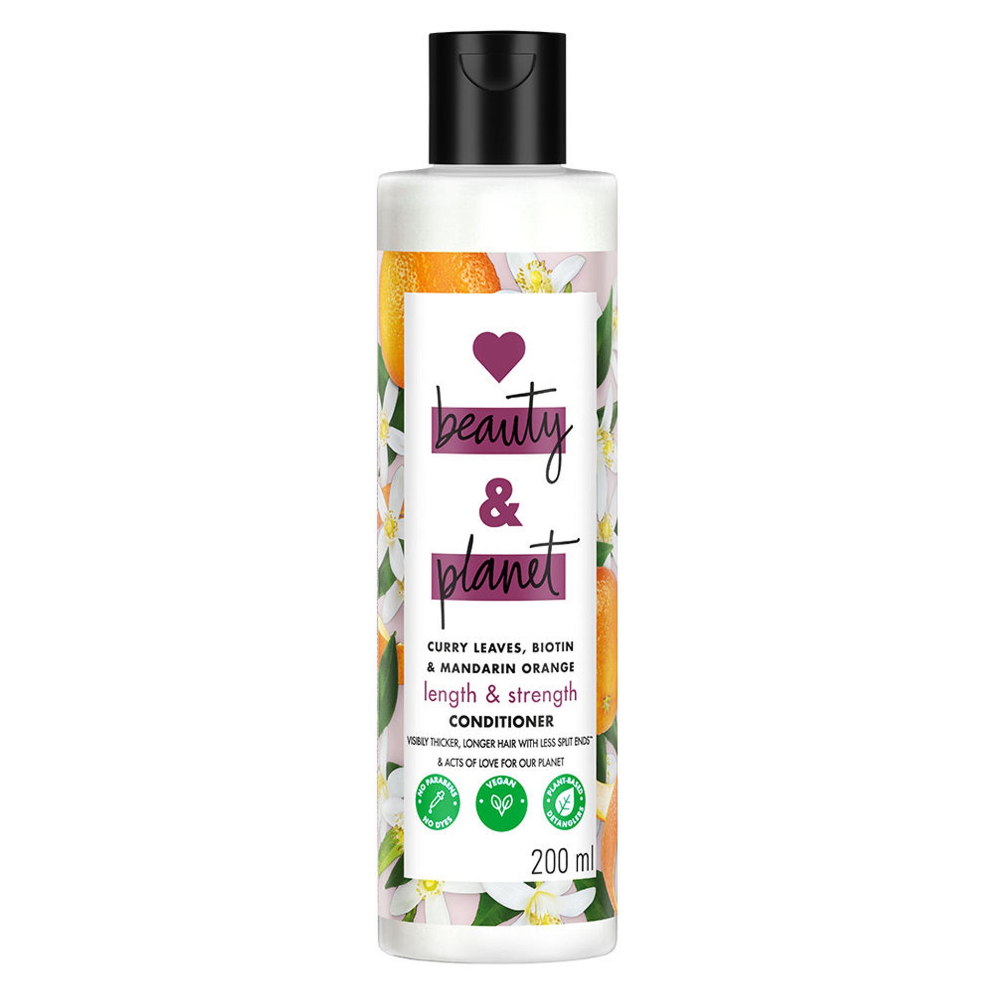 Love Beauty & Planet Curry Leaves & Biotin Sulphate Free Conditioner For Length And Strength