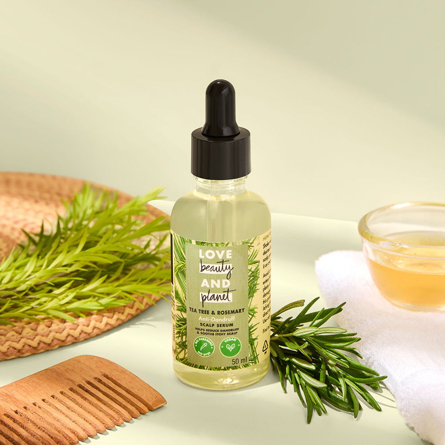 Love Beauty & Planet Anti Dandruff Scalp Serum With Tea Tree & Rosemary