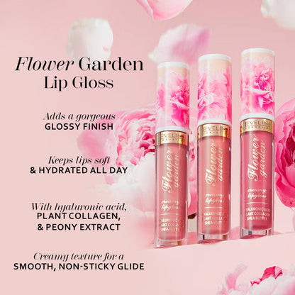 Eveline Cosmetics Flower Garden Lip Gloss - No 02 Sweet Daisy
