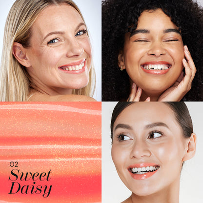 Eveline Cosmetics Flower Garden Lip Gloss - No 02 Sweet Daisy