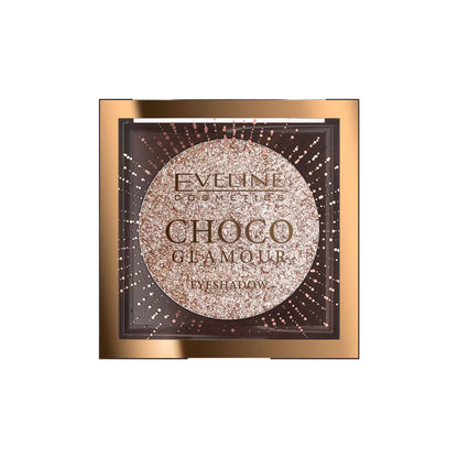 Eveline Cosmetics Choco Glamour Mono Eyeshadow - No 01 Moon Sparkle