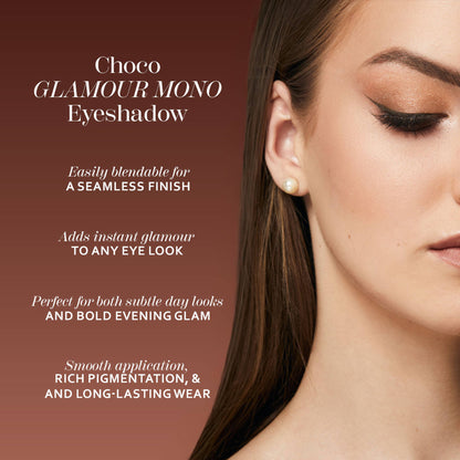 Eveline Cosmetics Choco Glamour Mono Eyeshadow - No 01 Moon Sparkle