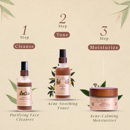 Old School Arrack Of Indian Spices Cleansing Face Wash For Dry Oily, Acne Prone Removes Dark Spots