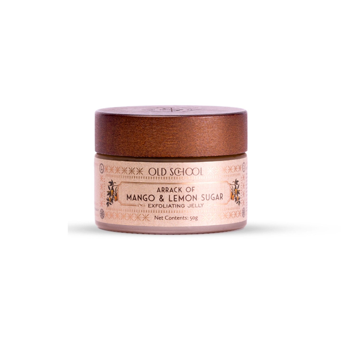Old School Mango & Lemon Sugar Jelly Face Scrub for Radiant Glow & Hydration Removes Dead Skin