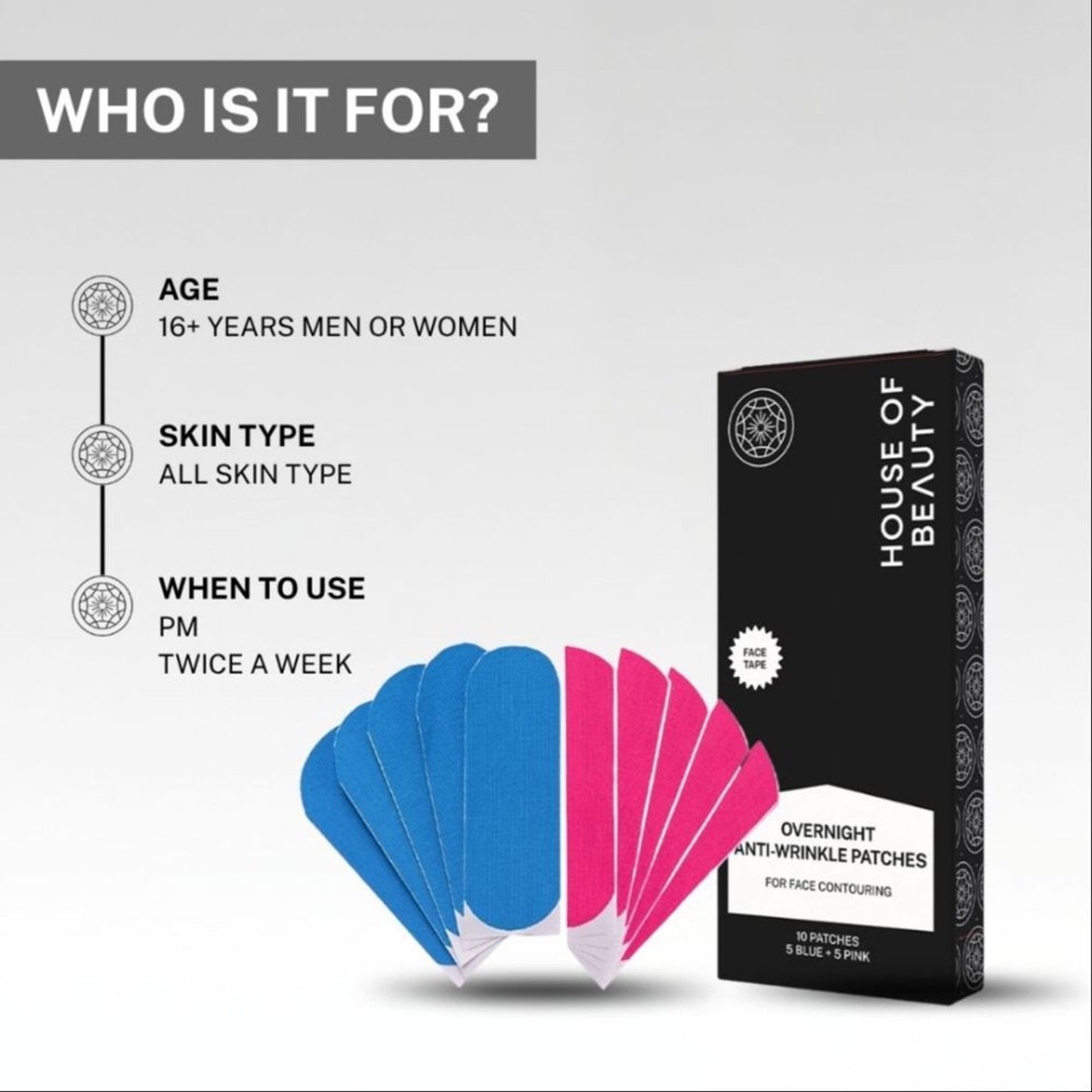 House Of Beauty Anti Wrinkle Patches Refill